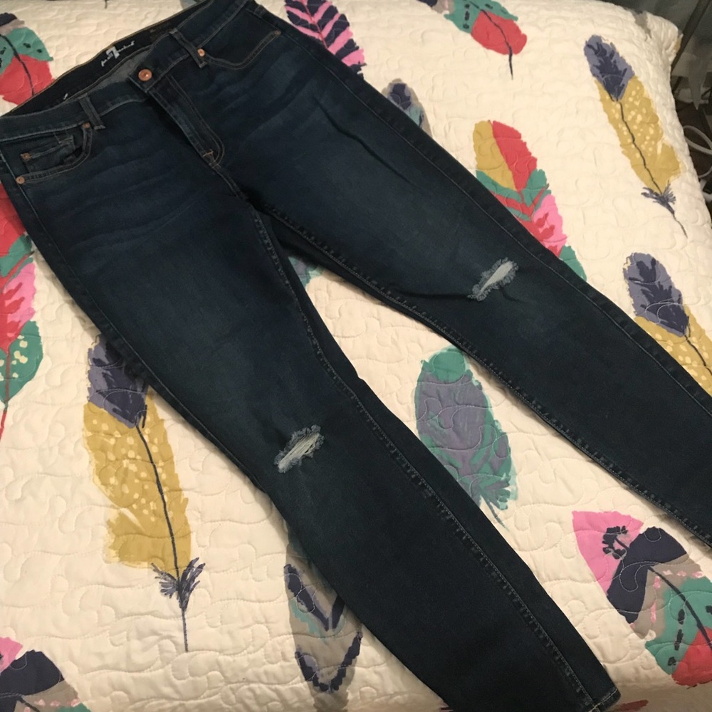 7 for All Mankind - The Ankle Skinny - Picture 2 of 6